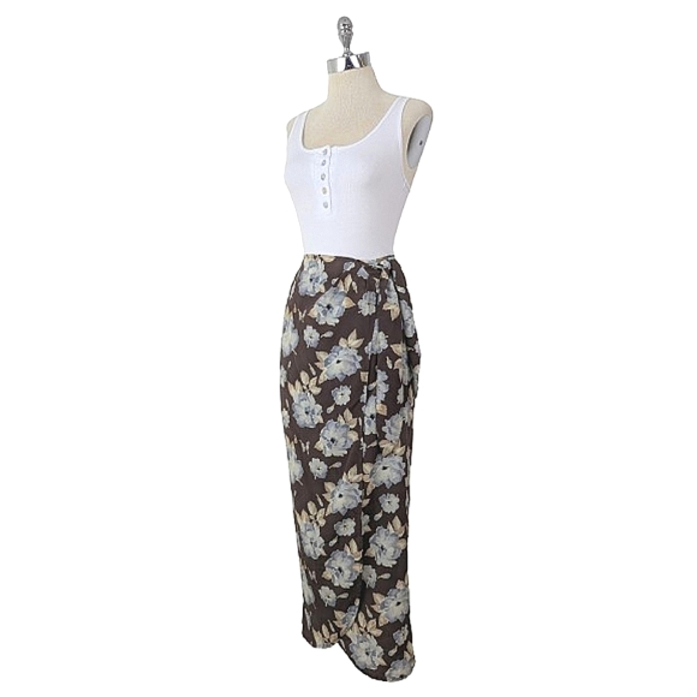 vintage 90's wrap skirt